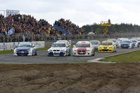 Det er et syn som dette, der møder københavnske og sjællandske DTC-fans, når årets Copenhagen Racing Grand Prix køres.